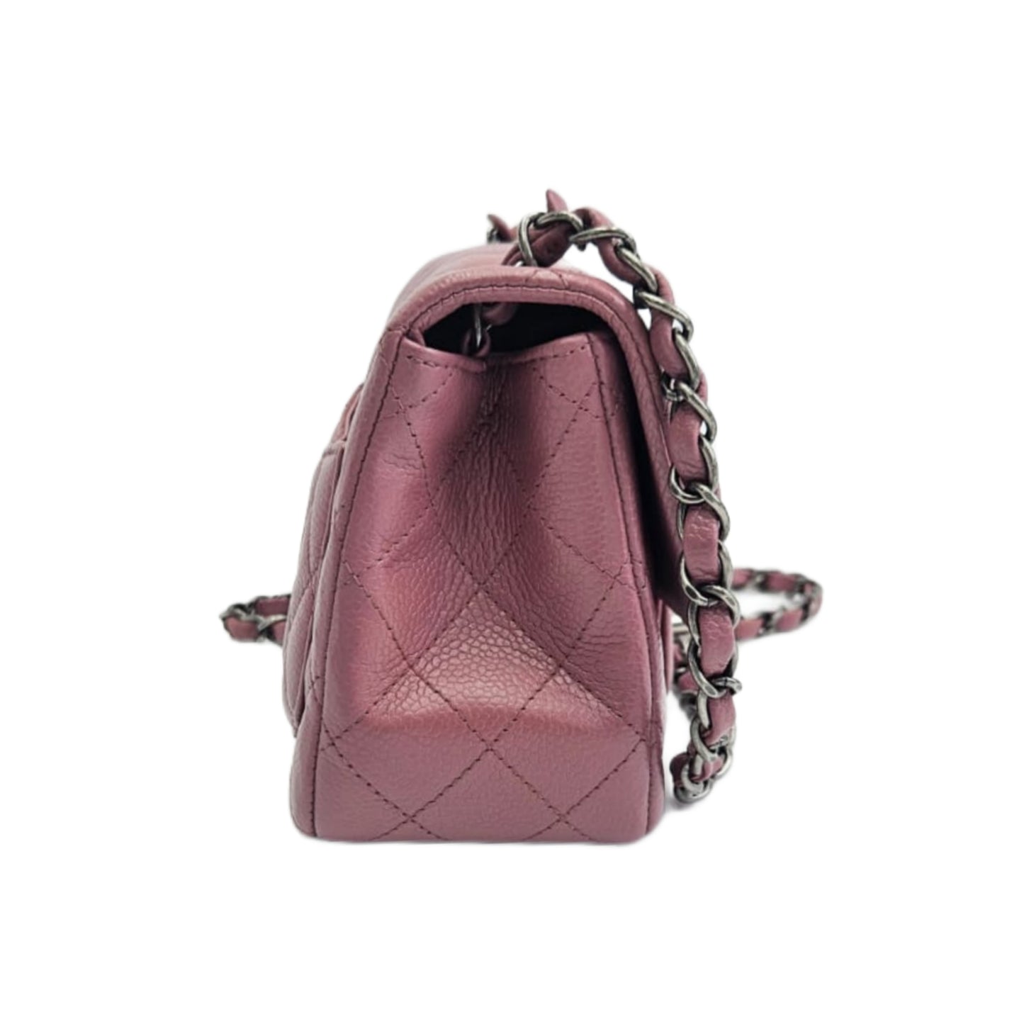 Chanel Timeless Mini Square Classic Flap in Caviar Leather