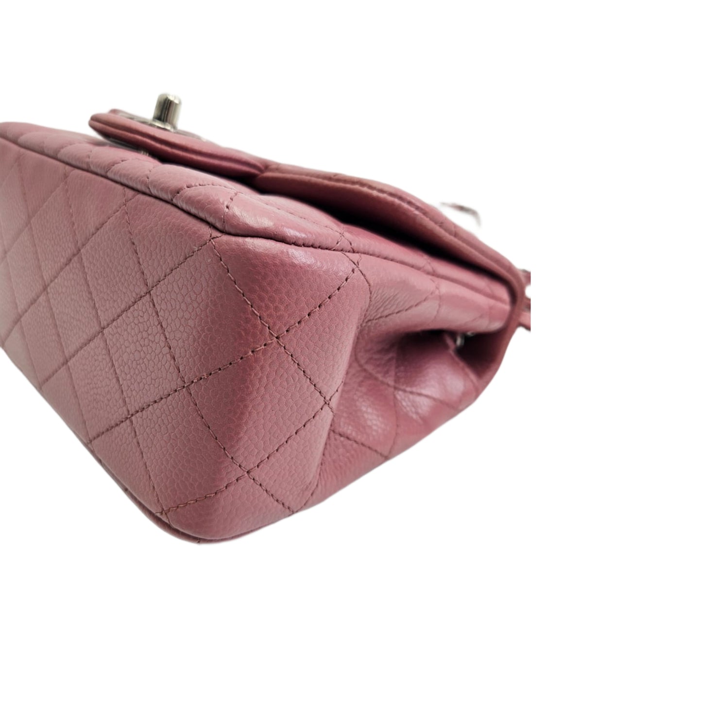 Chanel Timeless Mini Square Classic Flap in Caviar Leather