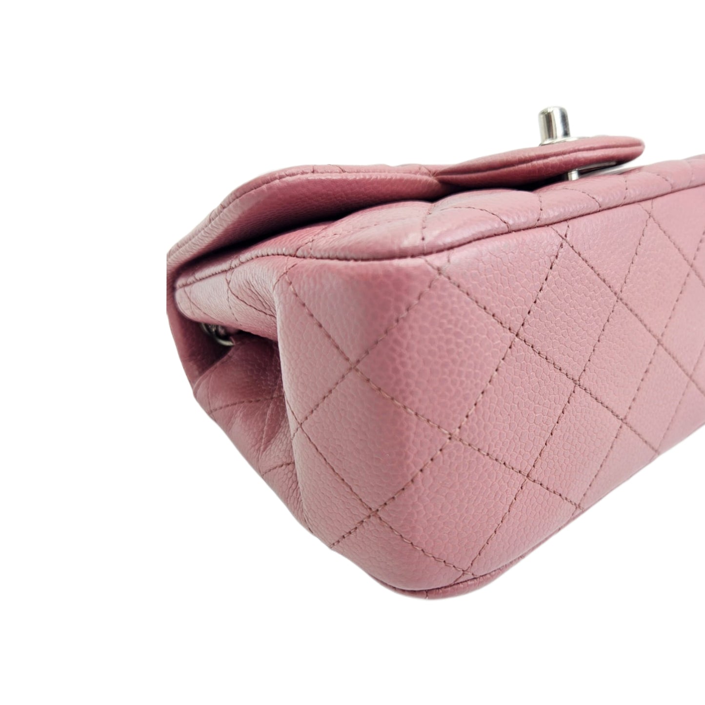 Chanel Timeless Mini Square Classic Flap in Caviar Leather
