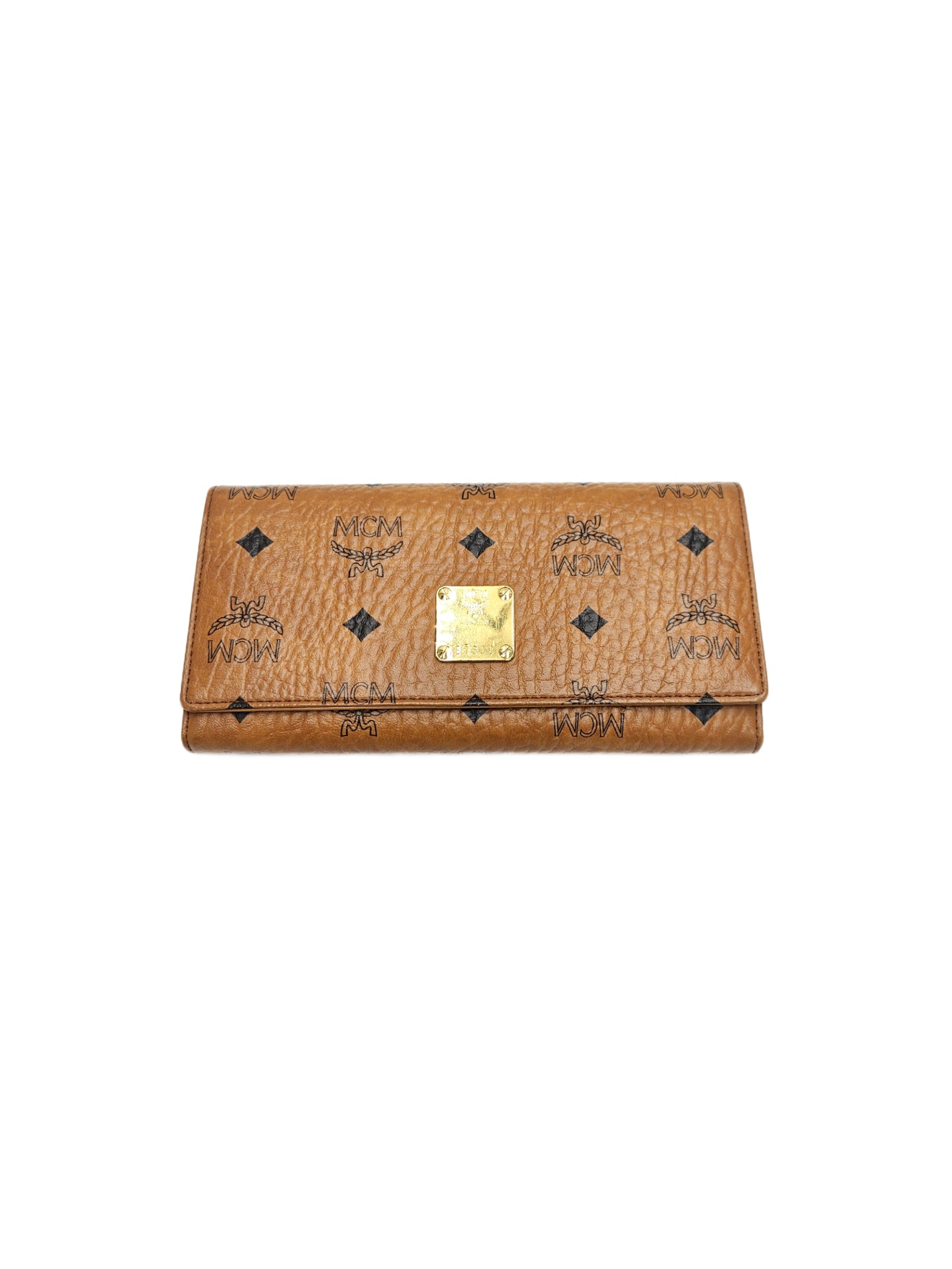 Mcm flap wallet hotsell