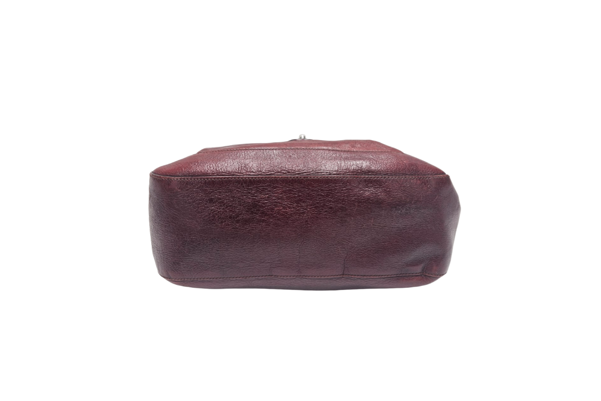 Dolce & Gabanna Glossy Leather Miss Lantana Top Handle Bag