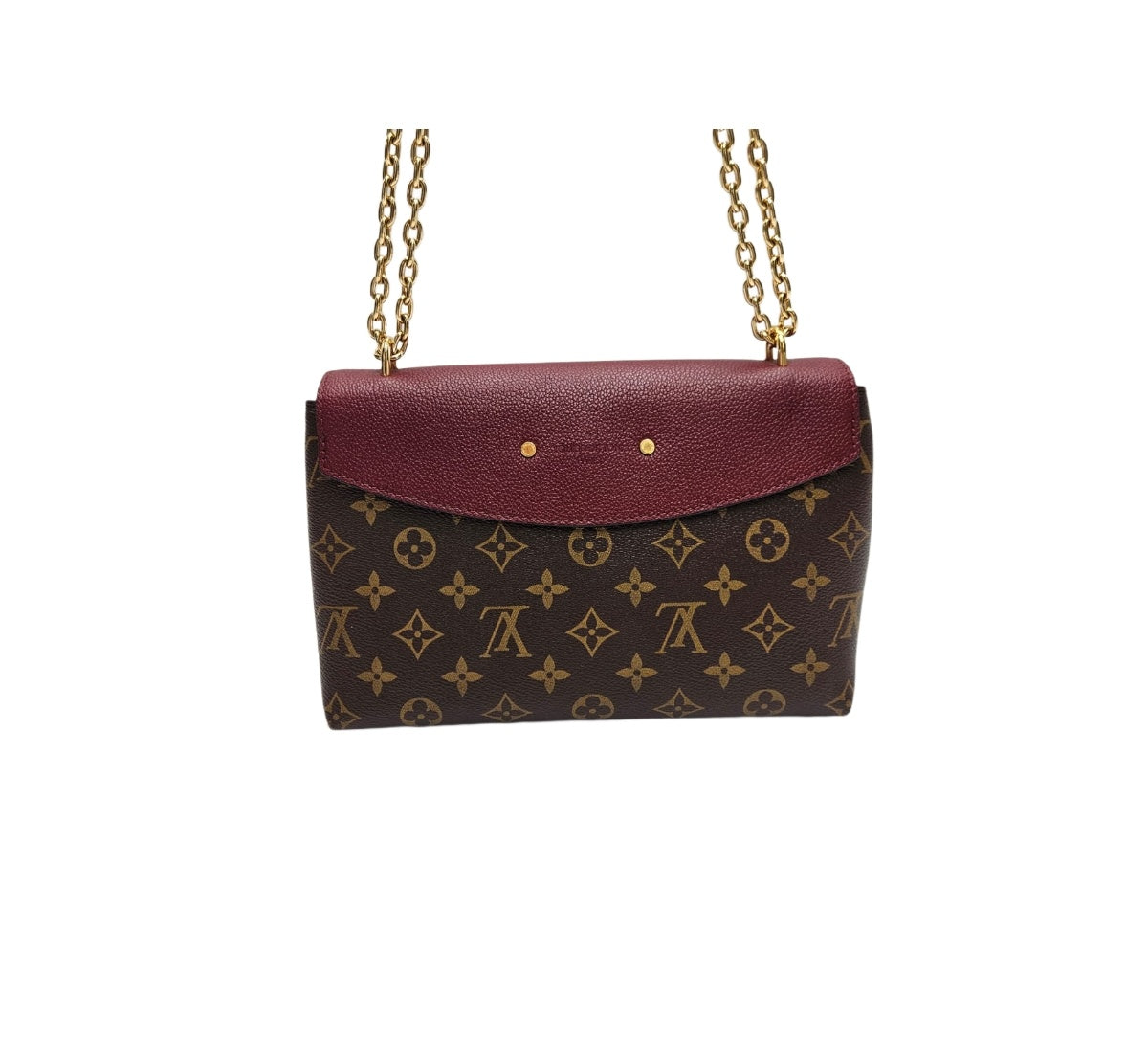 Louis Vuitton Cerise Monogram Canvas and Leather Saint Placide Bag