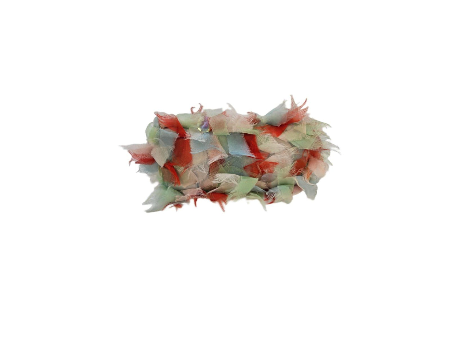 Fendi Mini Peekaboo Feathers & Crystal Shoulder bag