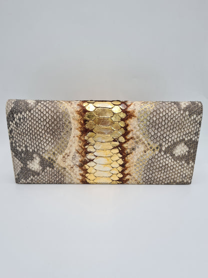 Christian Dior Python Chain Clutch