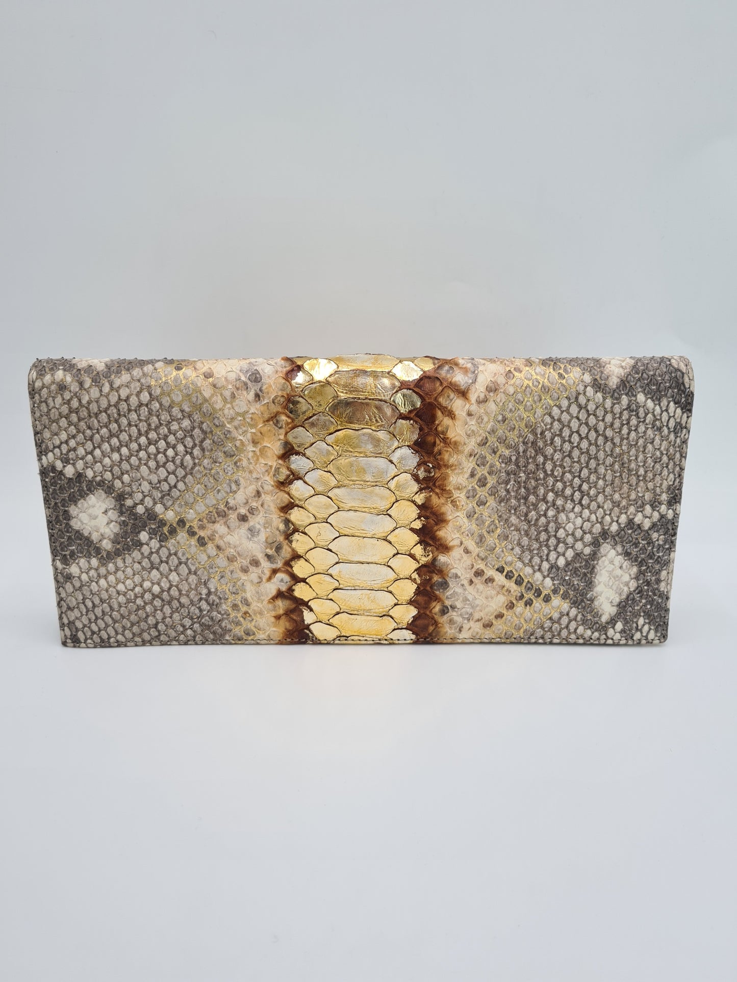 Christian Dior Python Chain Clutch