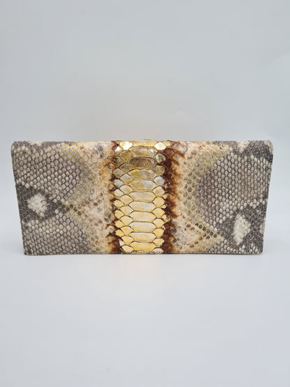 Christian Dior Python Chain Clutch