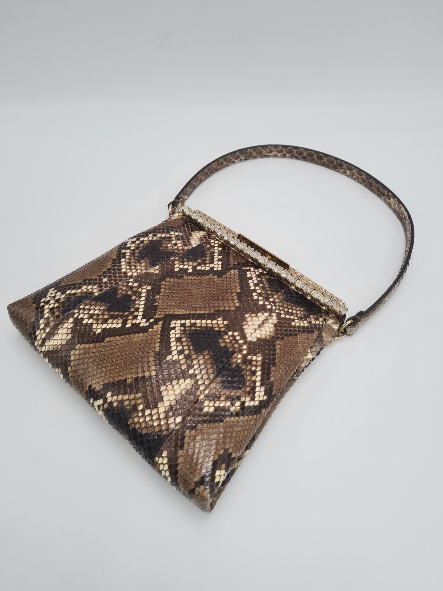 Valentino Python and Crystal Bag