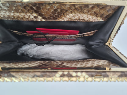 Valentino Python and Crystal Bag