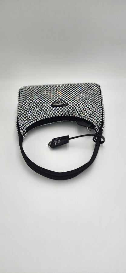 Prada Re-Edition 2000 Crystal Mini Bag