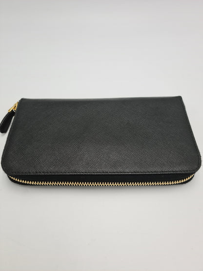 Prada Large Saffiano Leather Wallet