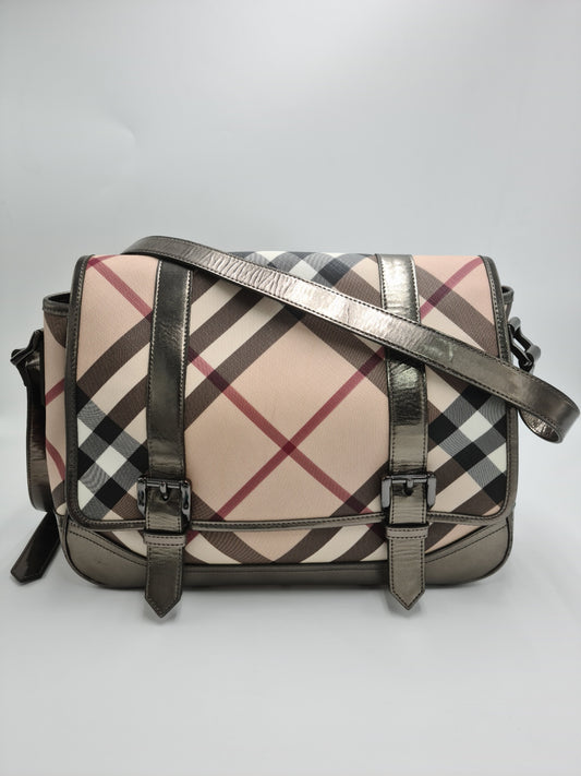 Burberry Nova Check Shoulder Crossbody Bag