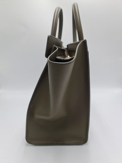 Celine Leather Medium Phantom Luggage Tote