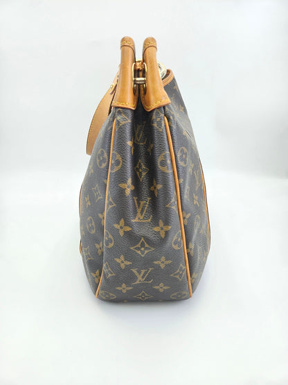 Louis Vuitton Monogram Canvas and Leather Galliera PM Bag