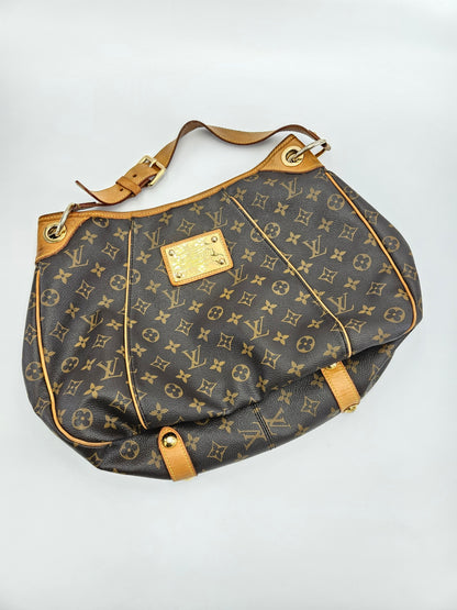 Louis Vuitton Monogram Canvas and Leather Galliera PM Bag