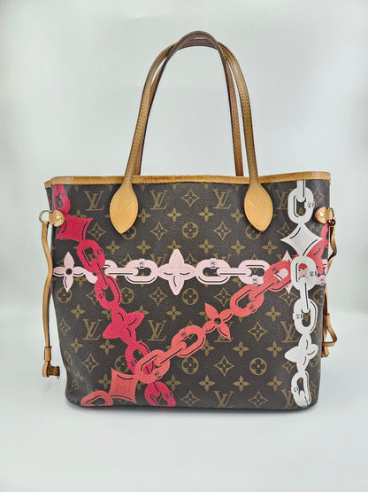 Louis Vuitton Neverfull Bay MM Shoulder Bag Monogram Canvass