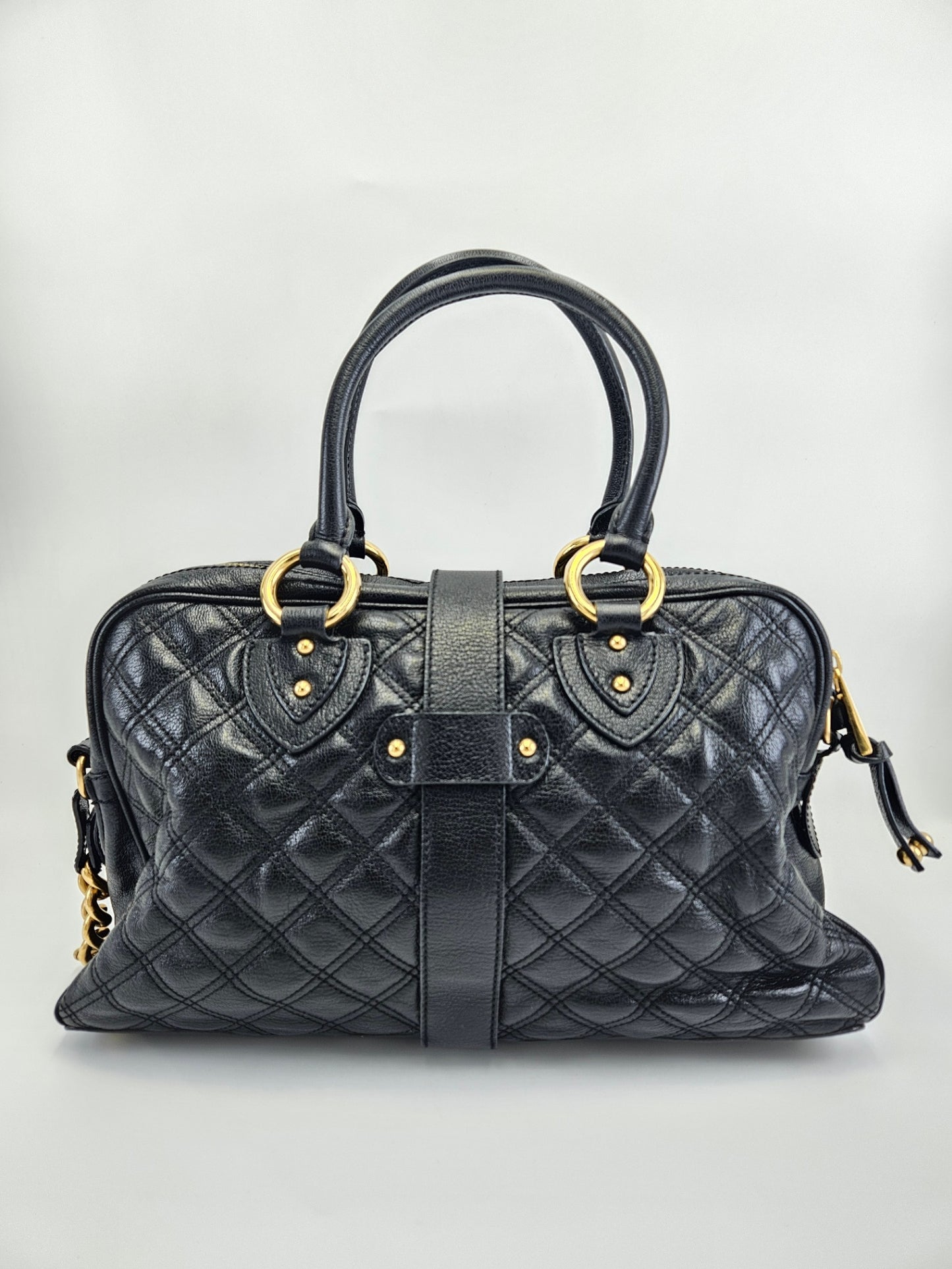 Marc Jacobs Venetia Quilted Leather Satchel