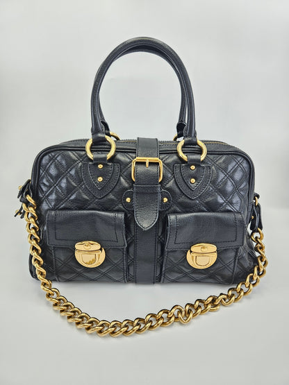 Marc Jacobs Venetia Quilted Leather Satchel