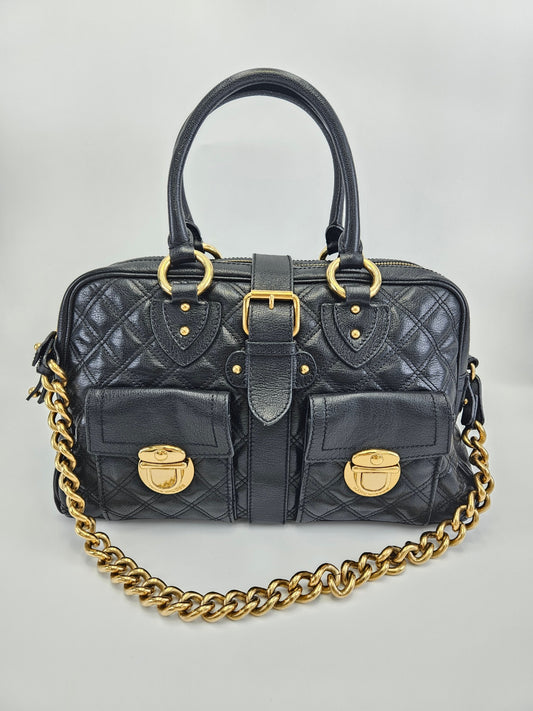 Marc Jacobs Venetia Quilted Leather Satchel