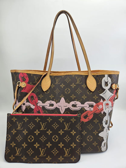 Louis Vuitton Neverfull Bay MM Shoulder Bag Monogram Canvass