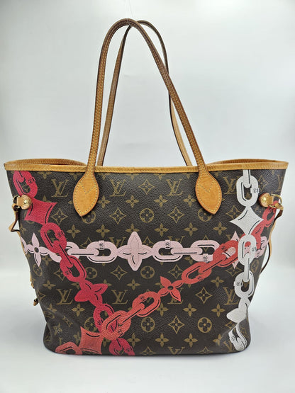 Louis Vuitton Neverfull Bay MM Shoulder Bag Monogram Canvass