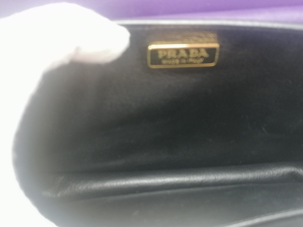 Prada Cahier Leather Bag