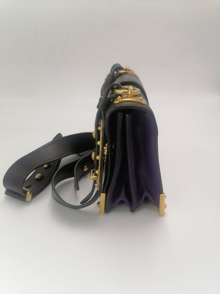 Prada Cahier Leather Bag