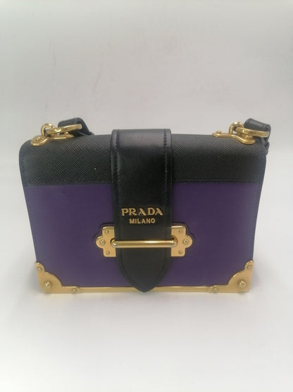 Prada Cahier Leather Bag