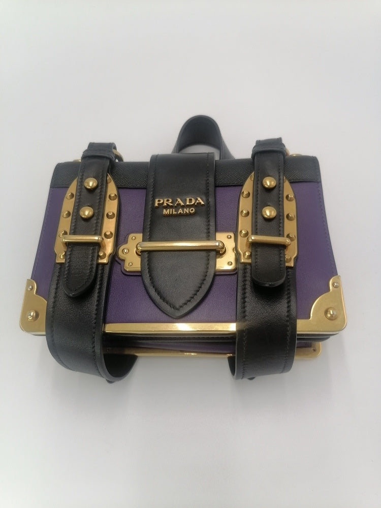Prada Cahier Leather Bag
