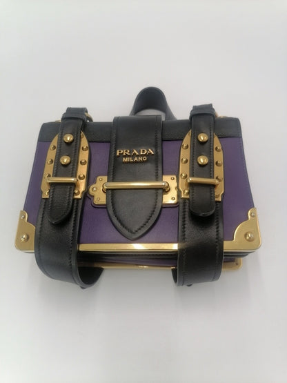 Prada Cahier Leather Bag