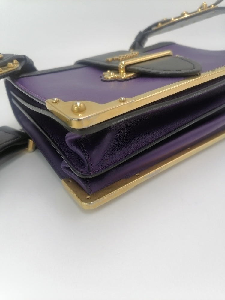 Prada Cahier Leather Bag