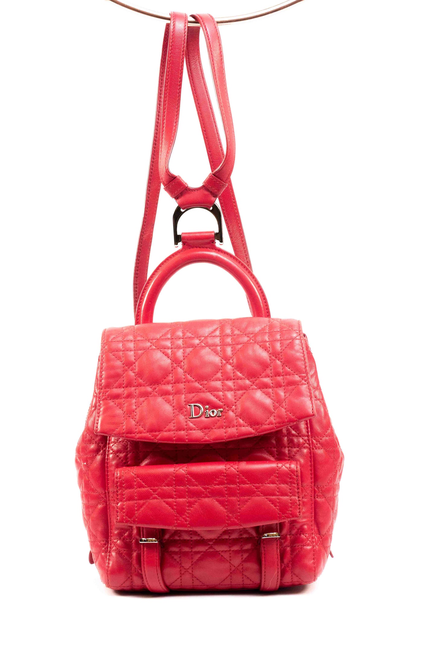 Christian Dior Small Quilted Cannage Stardust Backpack