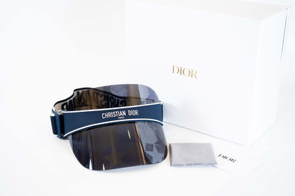 Christian Dior Navy Blue Club V1U Étoile Sun Visor