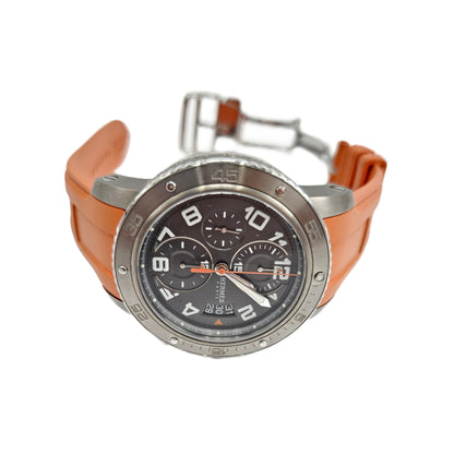 Hermès Clipper Chrono Men's Watch in Titanium