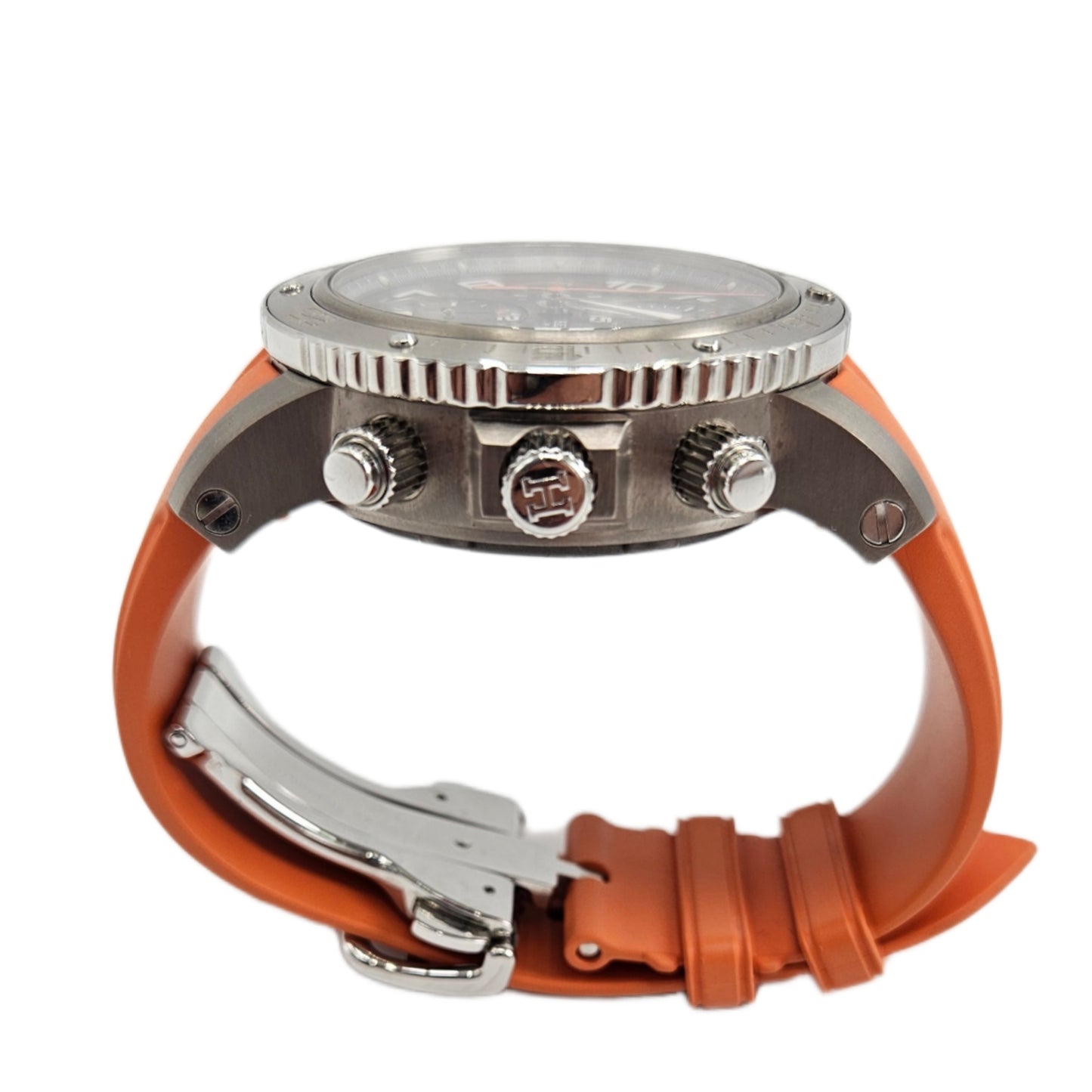 Hermès Clipper Chrono Men's Watch in Titanium