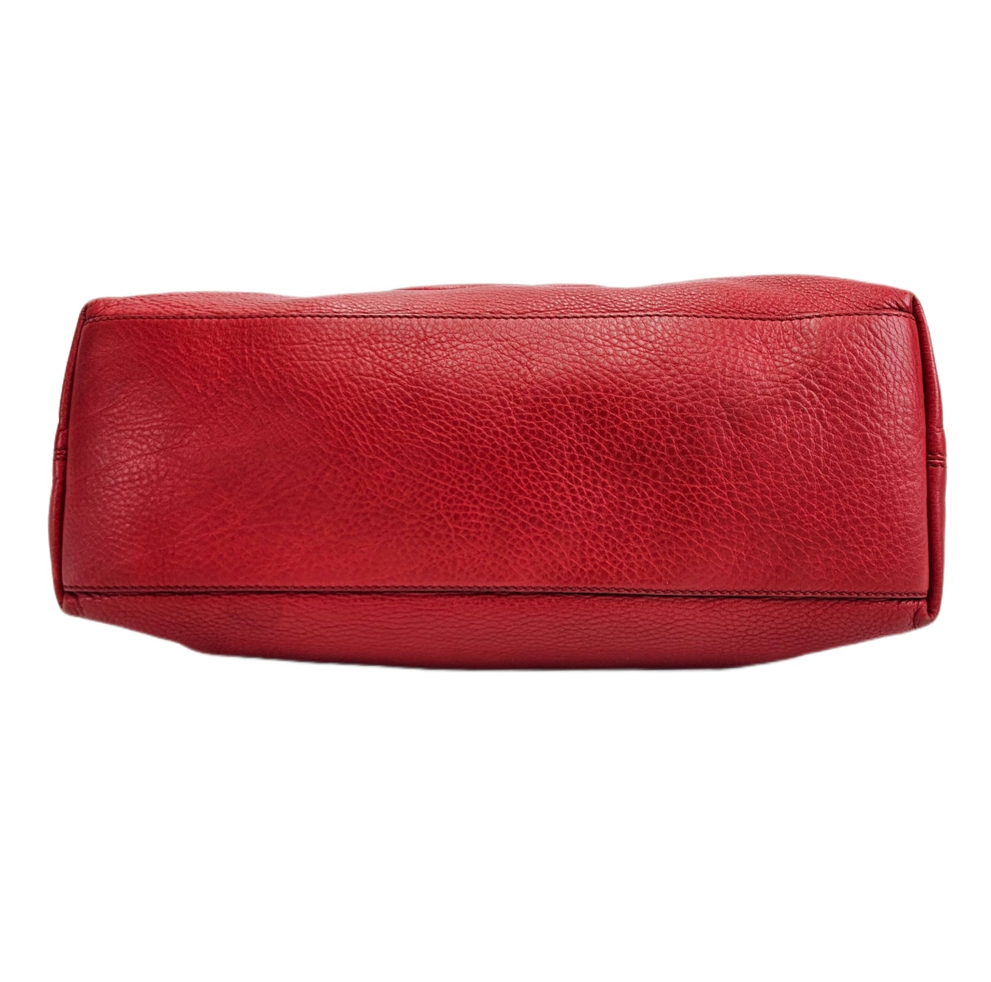 Gucci Red Leather Medium Soho