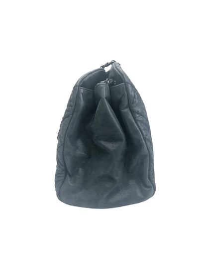 Chanel Black Just Mademoiselle Bowler Bag