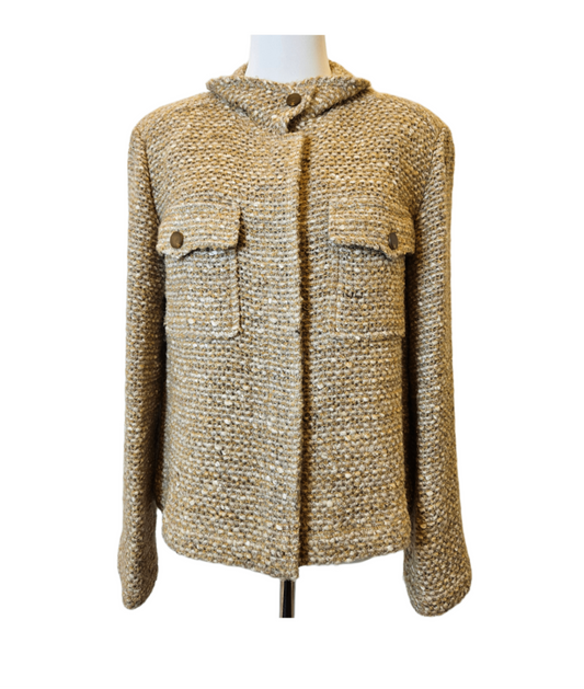 Chanel Beige Tweed Jacket