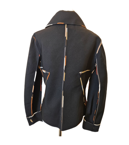 Fendi Black  multicolor Edge Jacket