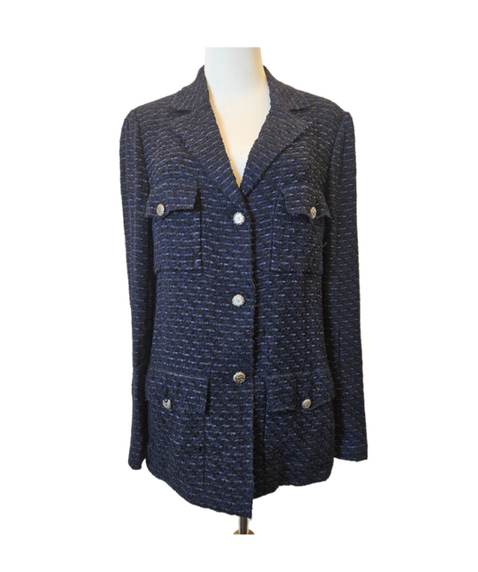 Chanel CC Buttons Timeless Tweed Jacket