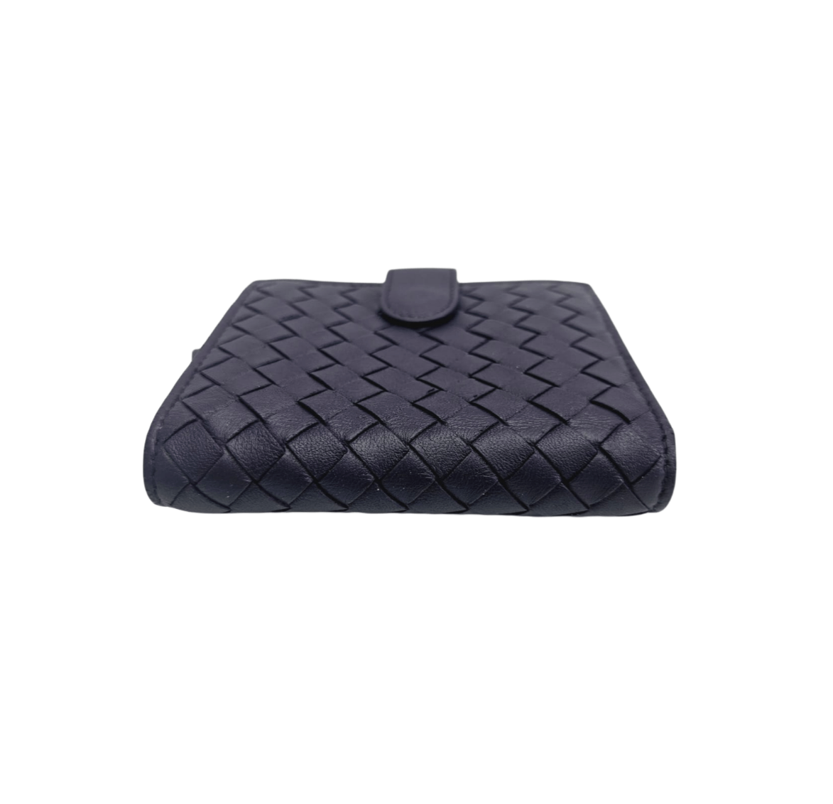 Bottega Veneta Intrecciato Leather Folded French Wallet