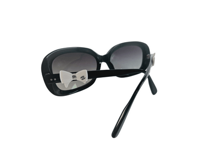 Chanel X Paul Smith  Black  Bow  Sunglasses