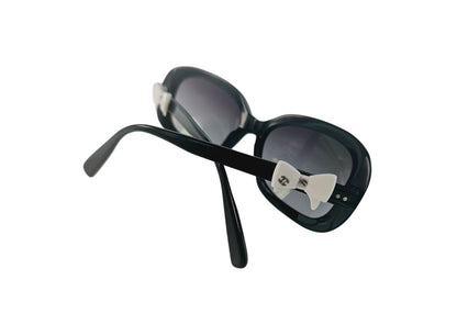 Chanel X Paul Smith  Black  Bow  Sunglasses