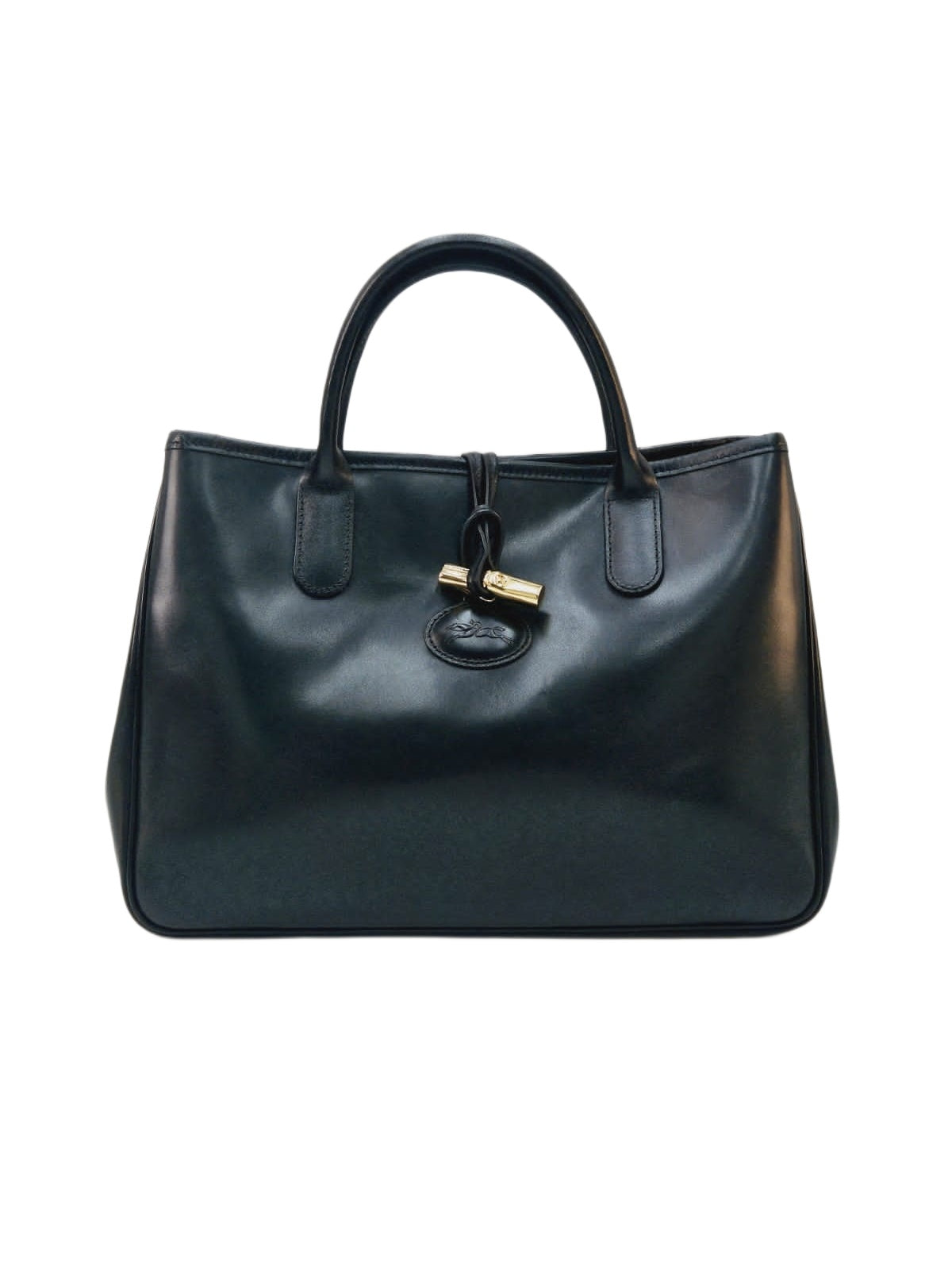 Long Champ Roseau  Leather Hand Bag