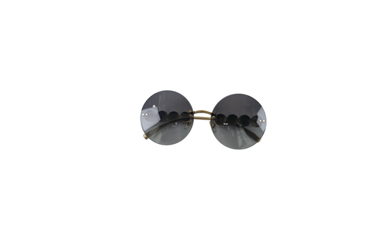 Versace Round Signature Medusa Sunglasses