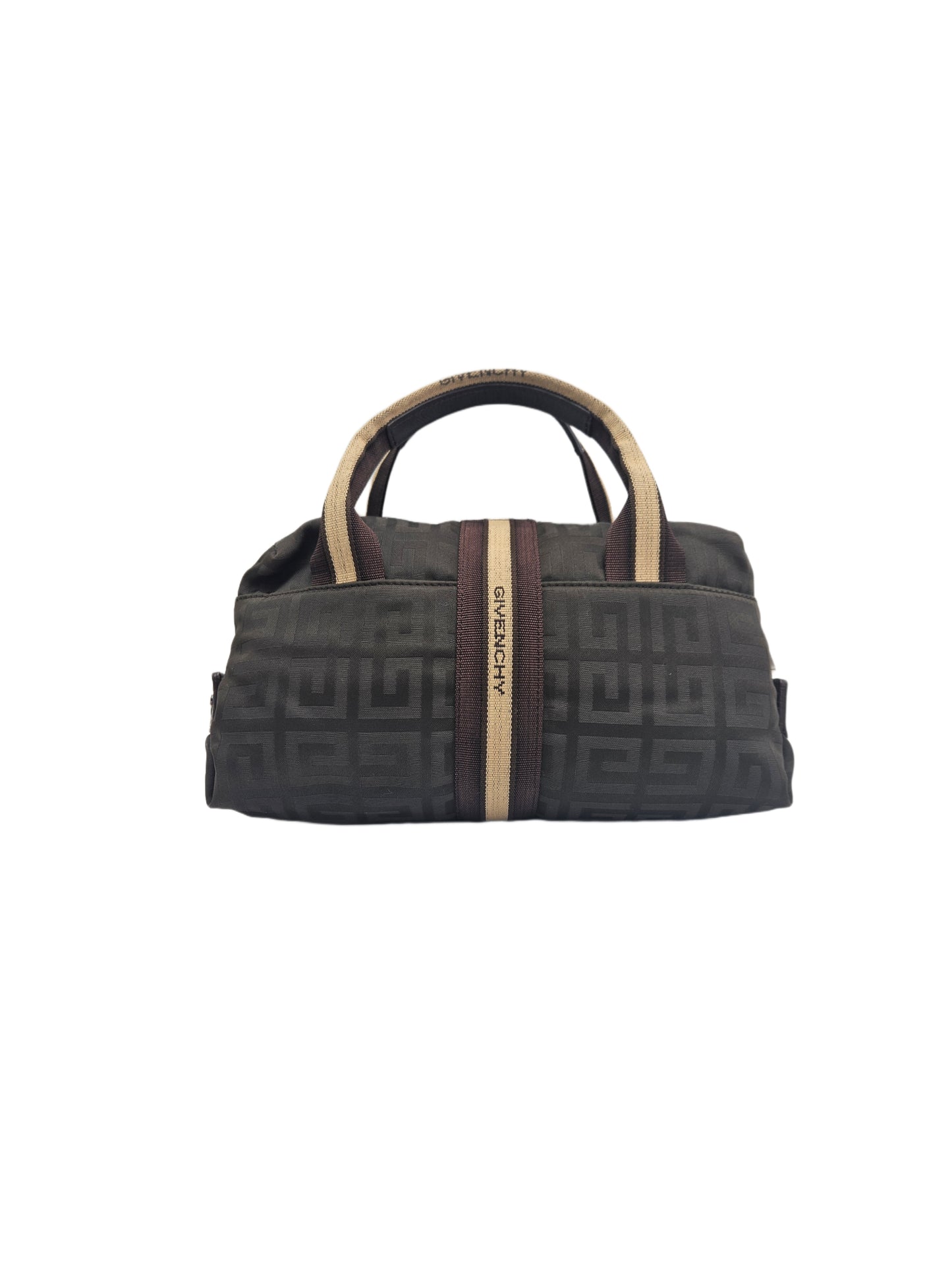 Givenchy Monogram Nylon and Leather Satchel