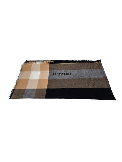 Coach Windowpane Challis Scarf