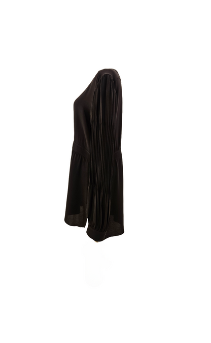 Chanel  Pleated Silk Long Top