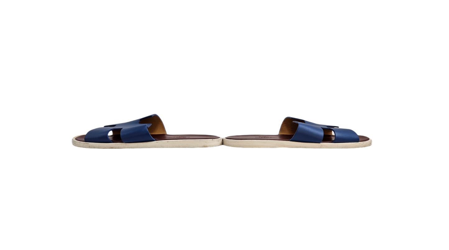 Hermes Tri Color Izmir Sandal Size EU 41