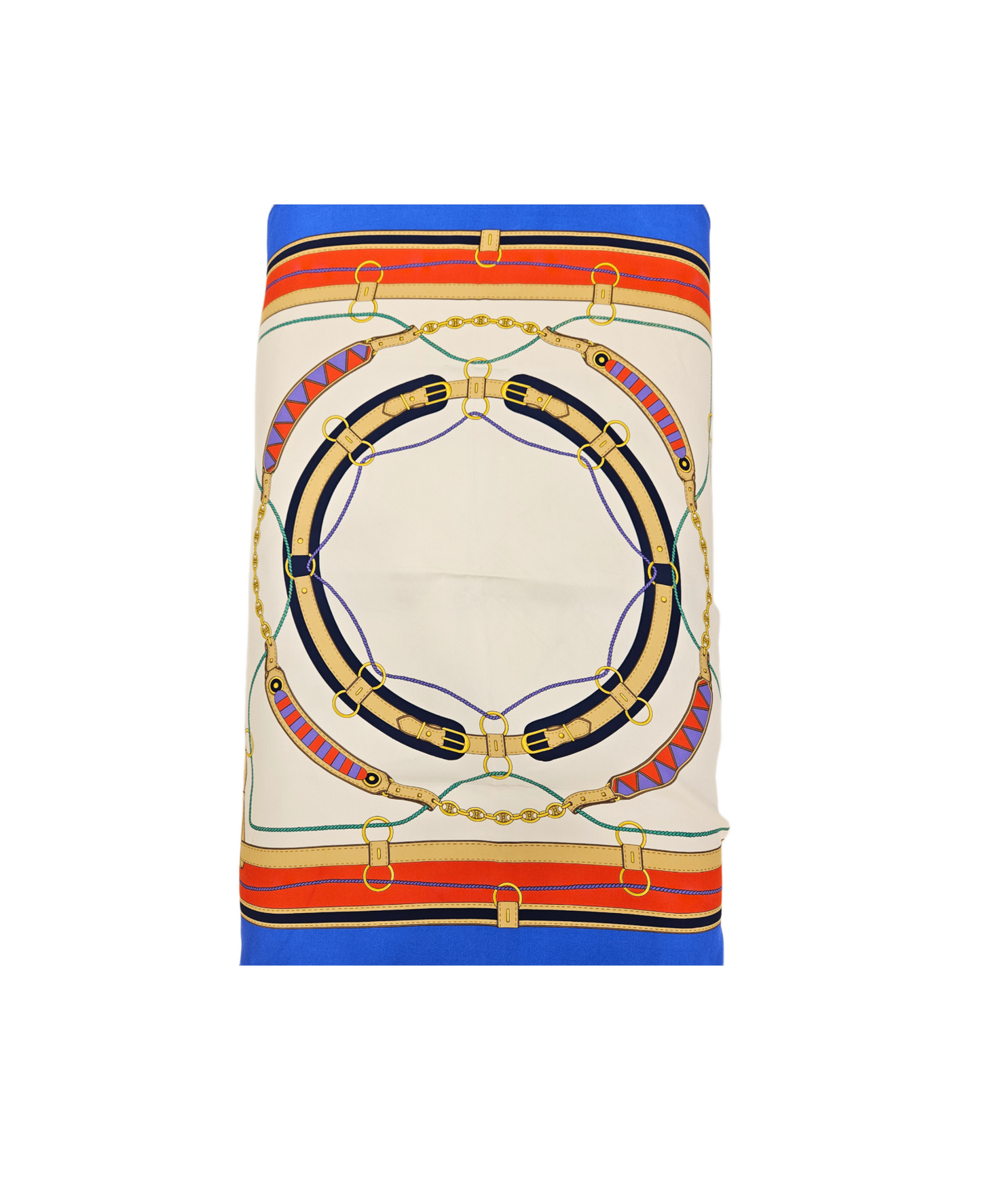 Celine Multicolor Printed ScardSilk Scarf