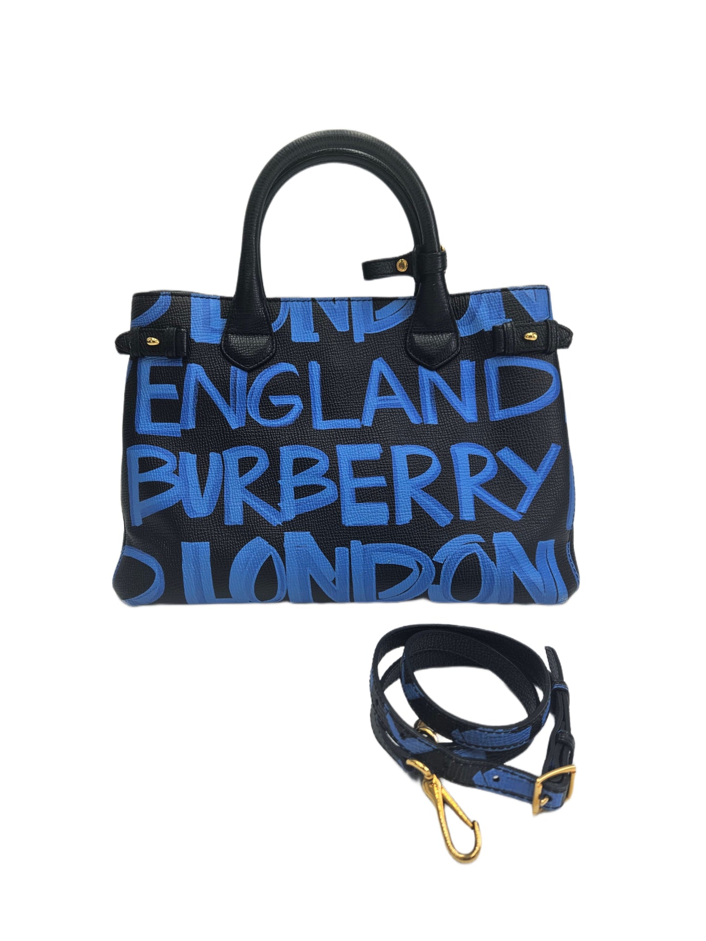 Burberry Medium Graffiti Banner Bag